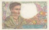 France 1943 5 Francs - Berger - 25-11-1943 - Série A.90 NEUF