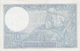 France 1941 10 Francs - Minerve - 02-01-1941 - Série Y.82932 SUP