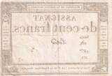 France  100 Francs - 18 Nivose An III - (07.01.1795) - Sign. Lenoir - Série 859 TTB