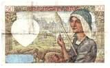 France 1941 50 Francs Jacques Coeur - 13-03-1941 - Série O.19-05275 - F.19.06 TTB