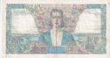 France 1942 5000 Francs Empire Français - 13-08-1942 - Série O.77 TB+
