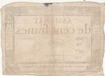 France  100 francs - 18 Nivose An III - 1794 - Sign. Chapotot - Série 786 TB