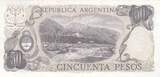 Argentine 1974 50 Pesos - J. San Martin - Jujuy - 1976 - Série B NEUF