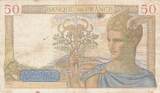 France 1938 50 Francs Cérès - 28-04-1938 - Série D.8095 TB+