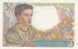 France 1943 5 Francs - Berger - 05-08-1943 - Série U.53 NEUF