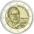 LOT DE 5 X 2 Euros Commémo. Allemagne 2018 - Helmut Schmidt UNC