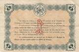 France  1 Franc - Chambre de Commerce d