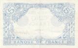 France 1916 5 Francs - Bleu - 28-08-1916 - Série D.13581 SPL