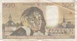 France 1979 500 francs - Pascal - 07-06-1979 - Série X.98 TTB