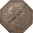 France 1 jeton Louis XV - Jeton Argent, Invalides de la Marine - 1773 TTB