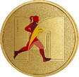 France - Monnaie de Paris 2023 Médaillon M - Alphabet Sports - Paris 2024 NEUF