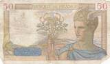 France 1938 50 Francs Cérès - 28-04-1938 - Série J.8131 TB+
