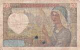 France 1940 50 Francs Jacques Coeur - 05-09-1940 - Série X.13 PTB
