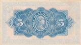 Martinique  5 Francs Liberté - 1942 - Série Z.77 SUP+