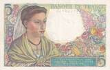 France 1945 5 Francs Berger - 05-04-1945 - Série X.143 SUP