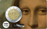 France  Musée du Louvre - LOT 4 X 2 Euros Commémo. BU 2025 - Coincard