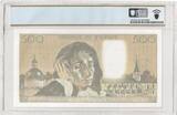 France 1988 500 Francs - Pascal - 03-03-1988 - Série C.273 - PCGS 66 PPQ NEUF