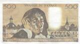 France 1979 500 francs - Pascal - 07-06-1979 - Série E.105 SUP