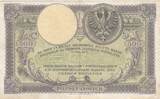 Pologne 1919 500 Zlotych - T. Kosciuszko - Aigle couronné - 28-02-1919 - Série S.A.0534620 TTB