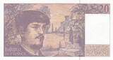 France  20 Francs - Debussy - 1993 - Série N.039 SUP+