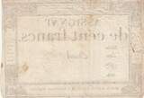 France  100 francs - 18 Nivose An III - 1794 - Sign. Edouard - Série 4109 TTB