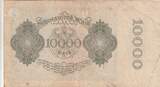 Allemagne  10000 Mark Portrait par Durer - 1922 - Série 12P. TB+