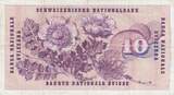 Suisse 1969 10 Francs - Gottfried Keller - Oeillets - 15-01-1969 - Série 60F TTB