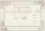 France  100 francs - 18 Nivose An III - 1794 - Sign. Henry - Série 3605 TTB