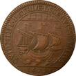 France 1 jeton Maire de Nantes, Louis Charette, Sieur De La Gacherie  Jeton Cuivre 1675 TTB