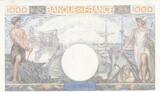 France 1940 1000 Francs - Commerce et Industrie - 24-10-1940 - Série D.321 SPL