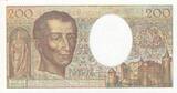 France  200 Francs - Montesquieu - 1990 - Série N.084 - F.70.10a SPL