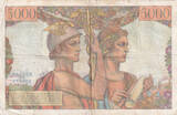 France 1949 5000 Francs Terre et Mer - 10-03-1949 - Série G.22 - F.48.01 TB+