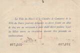France  1 Franc - Havre - Chambre de Commerce - 1914 - Numéro 235 739 TTB