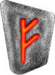 Allemagne mark Rune Fehu - 1 ONCE ARGENT 2023 BU