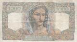 France 1949 1000 Francs Minerve et Hercule - 01-09-1949 - Série Z.584 TTB