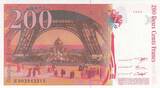 France  200 Francs - Gustave Eiffel - Tour Eiffel - 1995 - Série H.002 NEUF