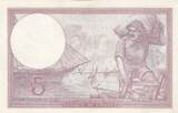 France 1940 5 Francs - Violet - 26-12-1940 - Série V.67826 SUP