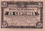 France 16/12/1916 25 Centimes Roubaix-Tourcoing NEUF