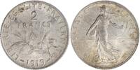 France  2 Francs Semeuse - 1919 - Argent SUP