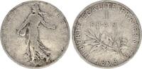 France  1 Franc Semeuse - 1898 TB