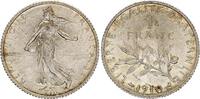 France  1 Franc Semeuse - 1910 - Argent SUP