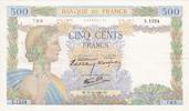 France 500 francs 500 Francs La Paix - 31-10-1940 Série S.1224 -