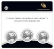 USA FDC.2011 Coffret 3 x 1/4 $ Chickasaw -