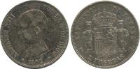 Espagne 5 pesetas 5 Pesetas Alfonso XIII - Armoiries - 1892 -