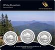 USA FDC.2013 Coffret 3 x 1/4 $ White Mountain -