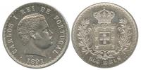 Portugal 500 reis 500 Reis - 1891-1908 - Carlos 1er - Armoiries -
