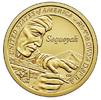 USA 1 Dollar Etats Unis d'Amérique 1 Dollar Native American - Sequoyah 2017 P Philadelphie -
