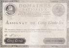 France 500 livres 500 Livres Louis XVI - 29 Sept. 1790 - Série B 14470 -