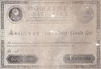 France 500 livres 500 Livres Louis XVI - 29 Sept. 1790 - Série B 2e ex. -