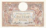 France 100 francs 100 Francs Luc Olivier Merson - Grands Cartouches - 14-06-1934 Série S.45149 -